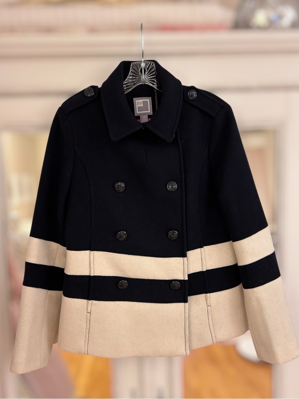 Women’s JC Penny Sailor Pea Coat